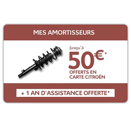 Offre amortisseurs après vente garage Citroën Pont St Esprit