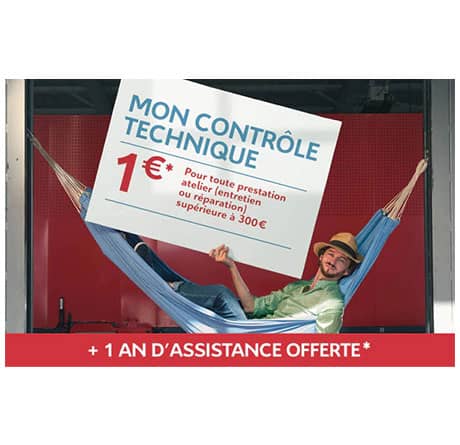 Offre contrôle technique après vente Citroën Nyons Drôme Vaucluse