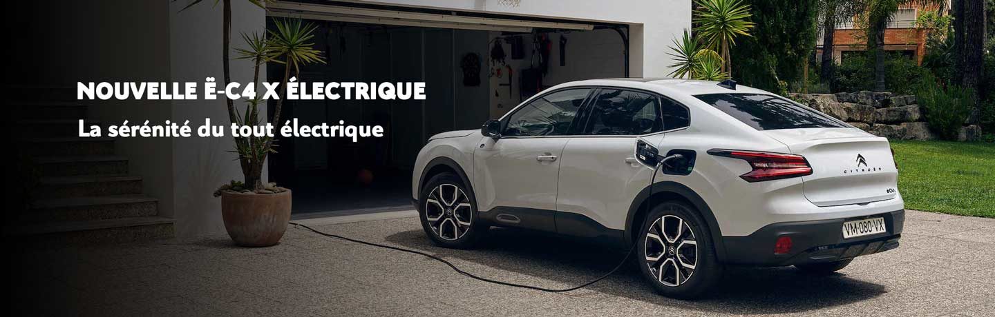 acheter voiture électrique Citroën ë-c4 X Valréas drome Vaucluse