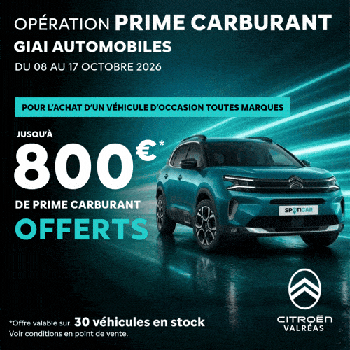 POP UP OP VO 10-26 CItroën Valréas