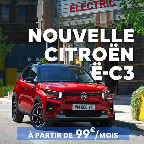 Nouvelle citadine électrique Citroën ec3. Citadine au meilleurs prix dans le Vaucluse et à Valréas.