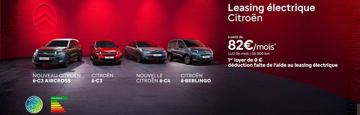leasing electrique citroen valreas